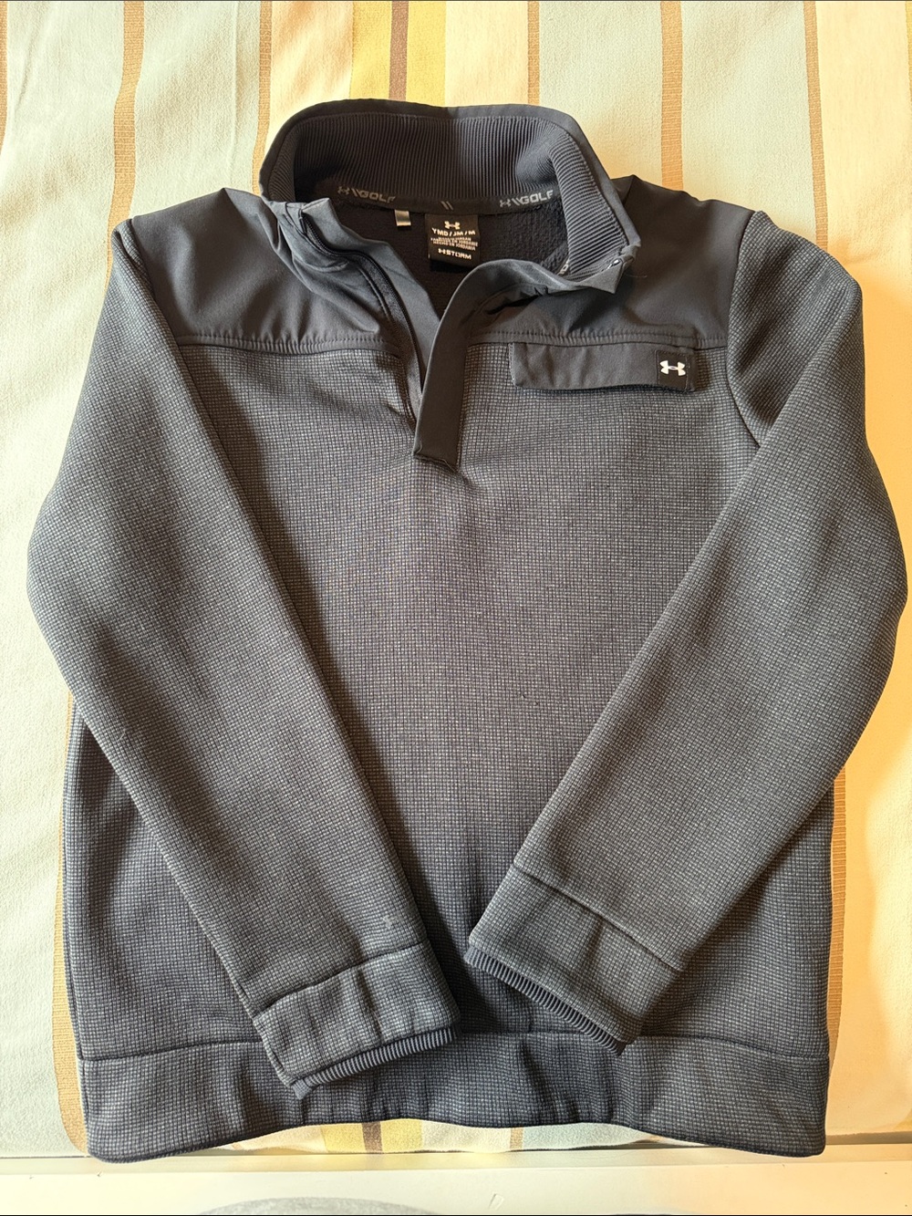 Boys Under Armour Storm Golf Quarter Zip Fleece